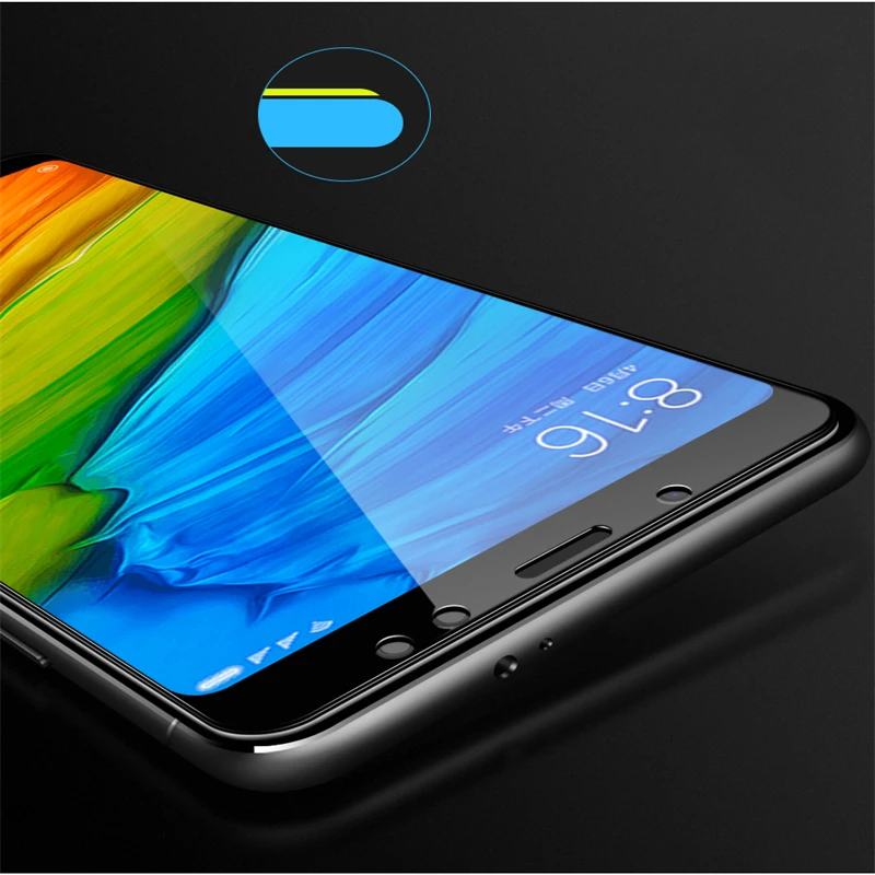 Полностью покрывающее закаленное Стекло для Xiaomi Redmi Note 5 PRO note5 премьер-xiomi Redmi Note 5Pro 5,99 дюймов Экран защитная пленка, стекло