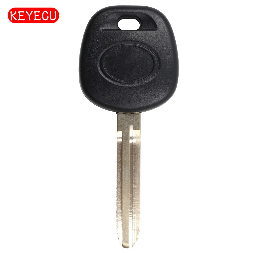 Keyecu Замена транспондера ключ зажигания с чипом ID4D67 PG1: 32 для Toyota SIENNA CAMRY AVALON Uncut