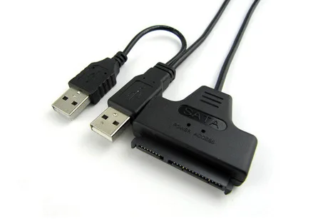 USB Sata 22Pin SATA 15 + 7 адаптер EasyDrive 3 5 дюймовый разъем для жесткого диска с источником