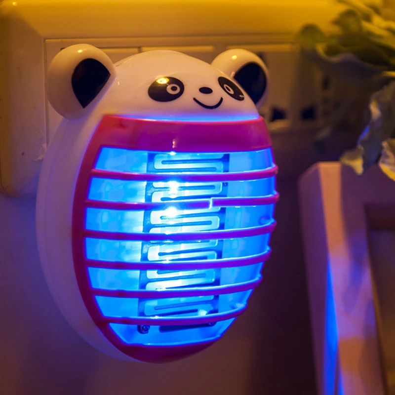 LED Mosquito Killer Lamp Light EU Plug Insect Mosquito Killer Repellent