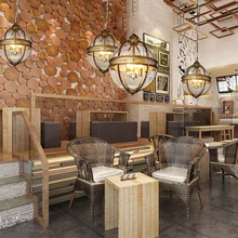 Led e14 Ретро американский Железный стеклянный винтажный Бронзовый черный Глобус люстра освещение подвесной светильник Lampen Lustre для фойе