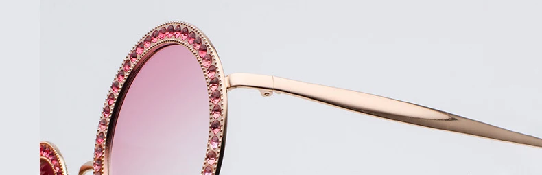 New Fashion Diamond Round Sunglasses (31)