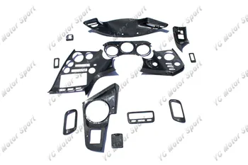 

Car Accessories Carbon Fiber Interior Trim 13pcs Fit For 1993-1996 Supra MK4 JZA80 S1 RHD Manual UK Version Interior Trim Kit