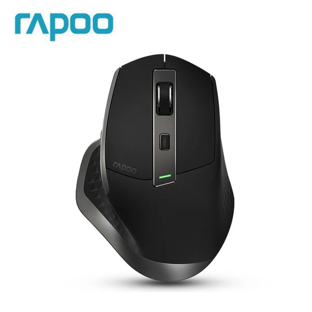 Rapoo recargable Multi-modo ratón inalámbrico Bluetooth 3,0/4,0 y 2,4G interruptor para cuatro dispositivos de conexión de la computadora ratón de juego - 1