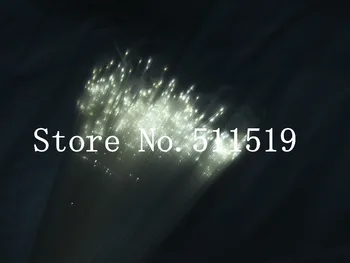 

Pure white LED Fiber Optic star lighting kit, mixed 340 strands 4m , 0.75mm+1.0mm+1.5mm + crystal ,dimmable and RF remote