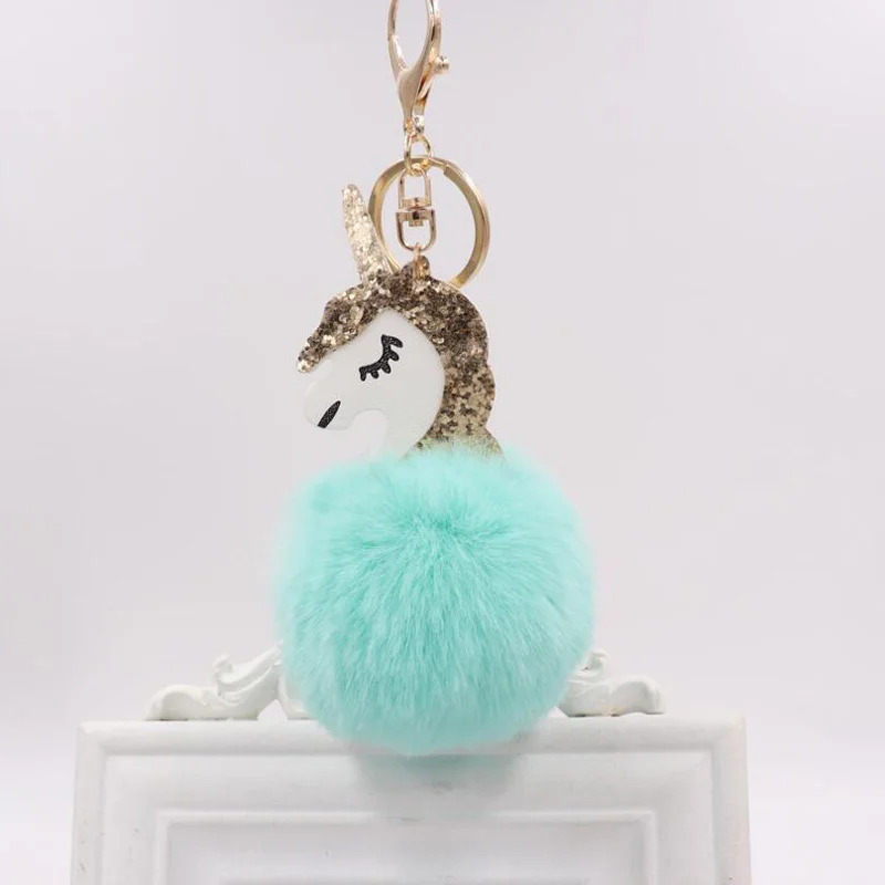 

20pcs/lot Baby Shower Party Favors Guest Giveaway Unicorn Keychains Doll Personalized Gift Bag Decoration For Wedding Souvenir