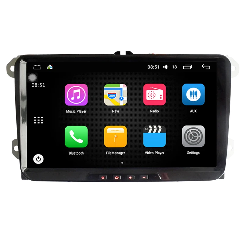 9 дюймов Android 6 0 dvd-плеер автомобиля gps навигации для VW/Volkswagen Tiguan ПОЛО Гольф Passat B6 Jetta