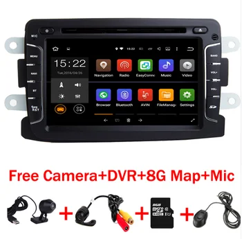 

by DHL or Fedex 10pcs 8''Car DVD Player For Dacia Sandero Duster Renault Captur Lada 2 Logan 2 RAM WIFI GPS Navigation Radio