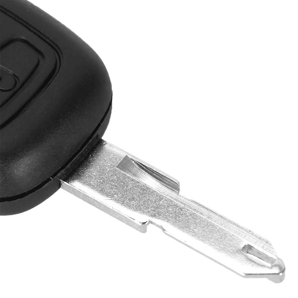 KEYYOU 20X2 кнопки дистанционного ключа автомобиля оболочки Fob чехол для peugeot 206 Авто оболочки ключа Uncut Blade без лезвия