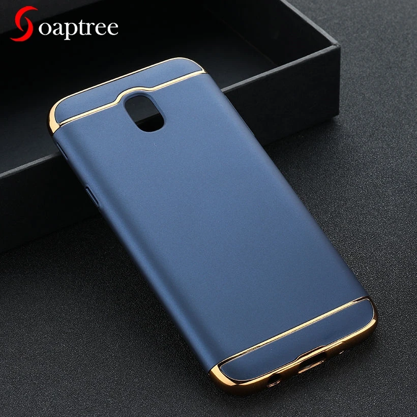 

Full Protective Case For Samsung Galaxy J7 2017 Cases 3 in 1 Plated Plastic Bumper For Samsung J7 Prime Plus C8 C7 2017 Cover