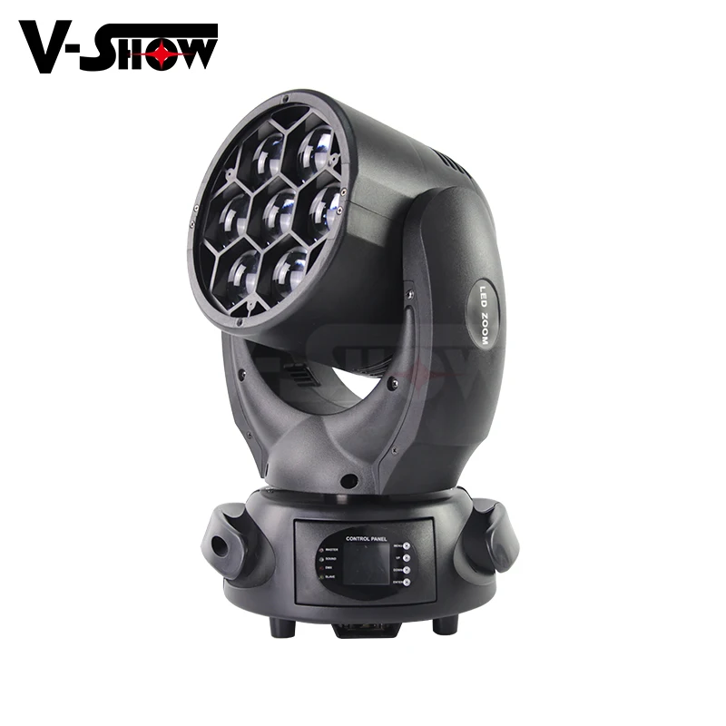 

7x40W Beam Moving Head Light Zoom Wash Led Dmx 512 Control Stage Light RGBW 4in1 Dj Light For Disco Bar Wedding Nightclub