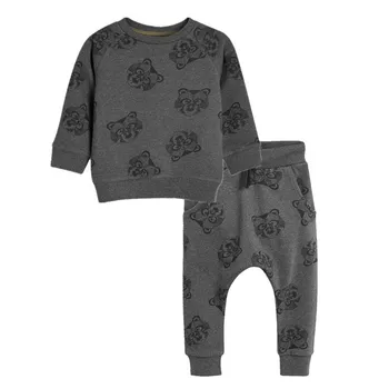 

Jumping meters Baby Cotton Clothes Boys Girls Clothing Sets Animals Print Fashion New Outfits Sweatshirts + Pants