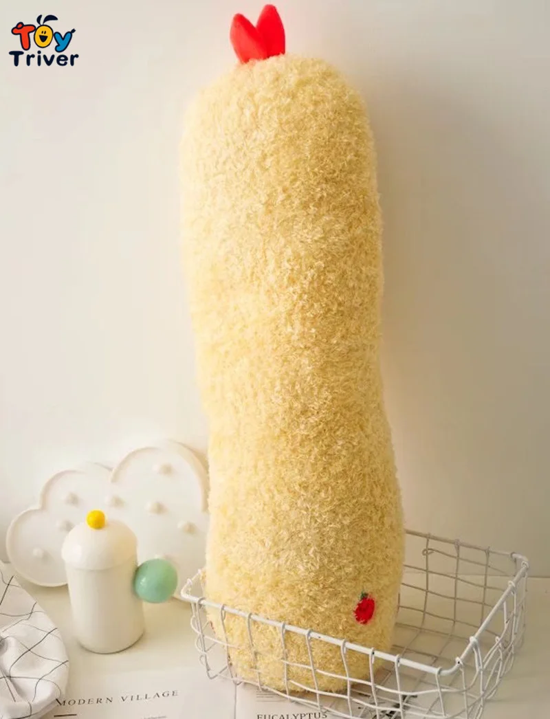 Плюшевая игрушка Tempura 70 см тройник чучела животных Sumikko guurashi подушка длинная
