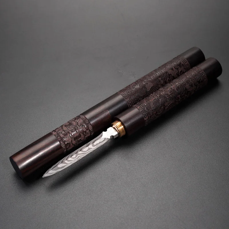 

Zen Tea Ceremony Chinese Tea Cutter Pu Erh Emboss Tea Knife 440c Stainless Steel Tea Ceremony Accessories Needle Tool Pry Tools
