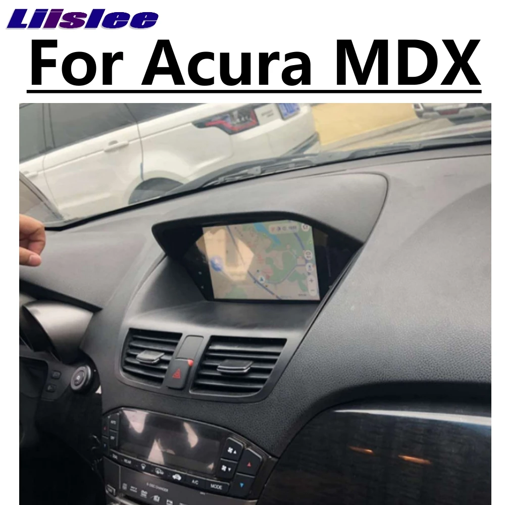 Liislee автомобильный мультимедийный плеер NAVI для Acura MDX MK2 2007 2008 2009 2010 2011~ 2013 CarPlay адаптер Радио Стерео gps навигации