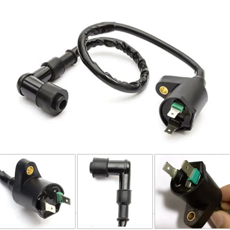 

1Pcs Bike Scooter Moped ATV 40*3cm Replacement Ignition Coil For Honda GY6 150CC Engine Dirt