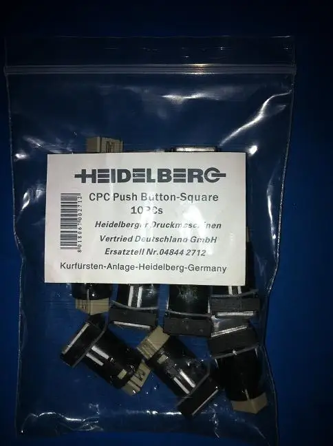 10 pieces heidelberg printing machine cpc button computer tuhung keysters 81.186.3855/02 10 pieces heidelberg printing machine cpc button computer tuhung keysters 81.186.3855/02