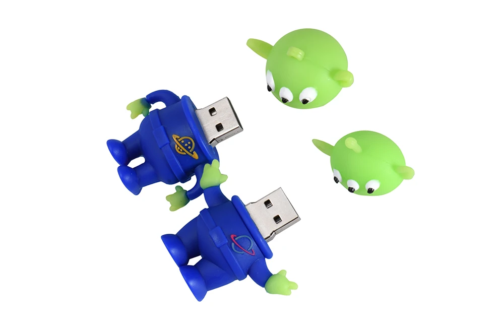 SHANDIAN USB флэш-накопитель История игрушек мультфильма Базз Лайтер Флешка 64 ГБ 32 ГБ 16 ГБ 8 ГБ 4 ГБ карта памяти Флешка мини-подарки