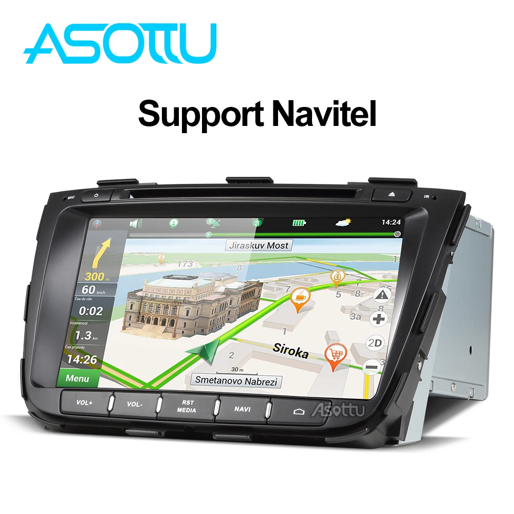 автомобильный gps android плеер 2 din