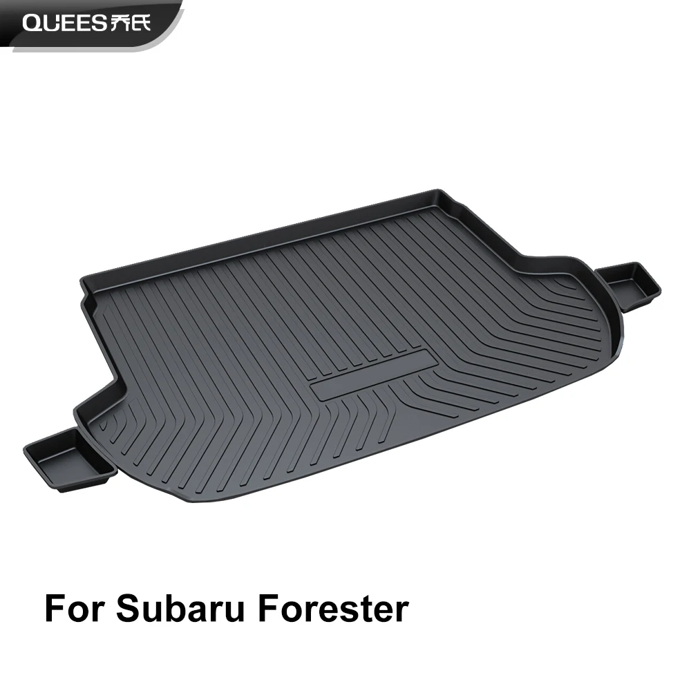 QUEES индивидуальный поднос для багажника напольный коврик Subaru Forester 2012 2013 2014 2015 2016