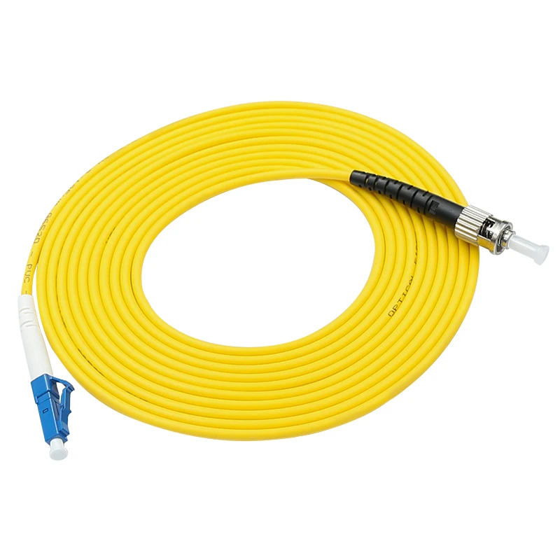

10pcs High Quality 3M LC-ST ST Simplex 9/125 SingleMode SM Fiber Optic Cable Patch Cord Jumper