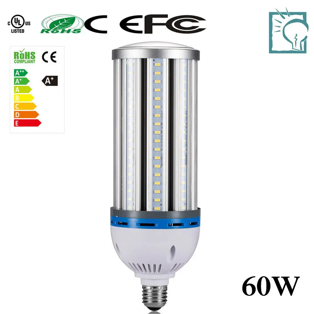 Светодиодная 30 Вт 60 100 140 E27 SMD5730 светодиодные лампочки IP64 теплый/холодный белый