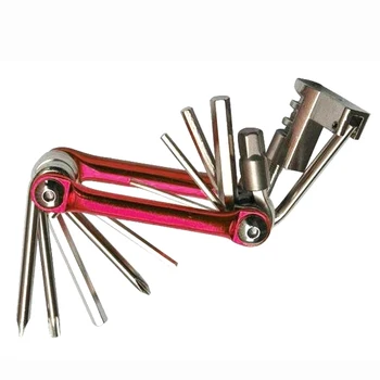 

15 In 1 Bike Tools Bicycle Repairing Set Bike Repair Tool Kit Wrench Screwdriver Chain Carbon steel bicycle Multifunction Tool