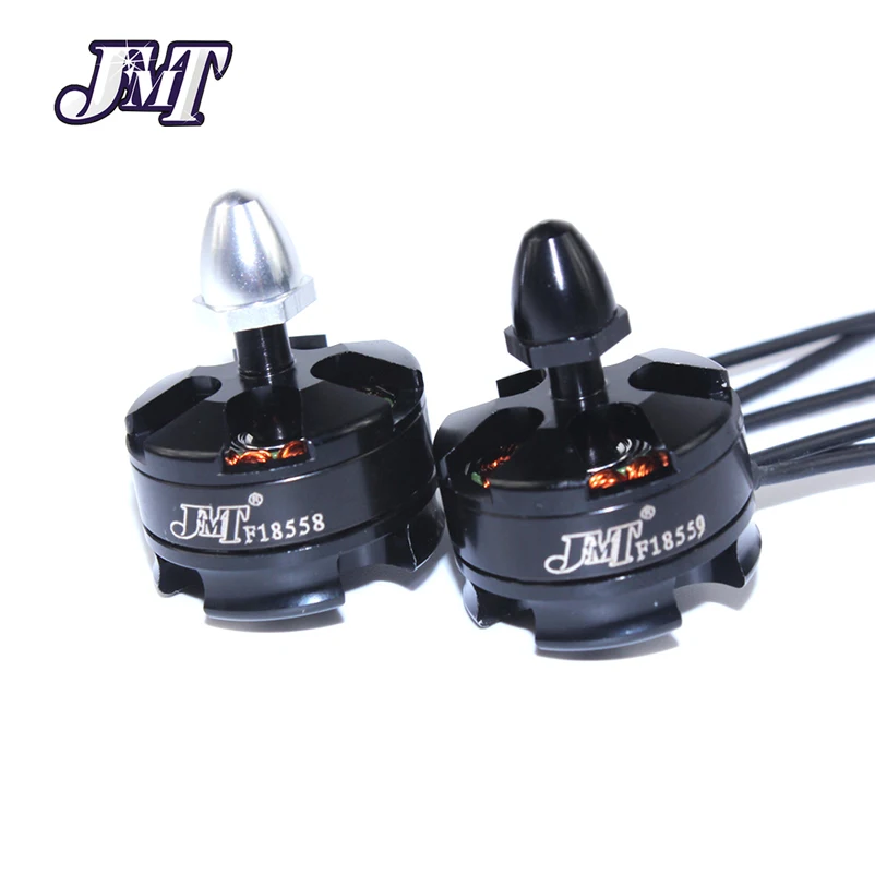 Бесщеточный двигатель JMT 4 шт./компл. CW + CCW 2204 2300KV для DIY Мини мультироторный