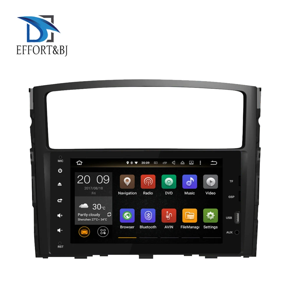 

Octa Core Android 9.0 Car DVD GPS Radio for Mitsubishi Pajero V97 2006-2015/Montero With Navigation Multimedia Radio Head unit