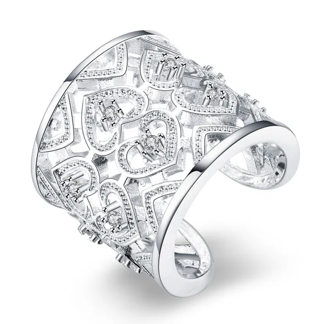 925 sterling silver jewelry silver rings for women wedding engagement ring heart 925 sterling silver jewelry silver rings for women wedding engagement ring heart