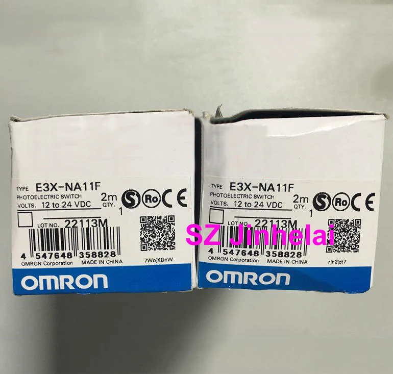 

Authentic original E3X-NA11F OMRON Photoelectric switch 12-24VDC 2M