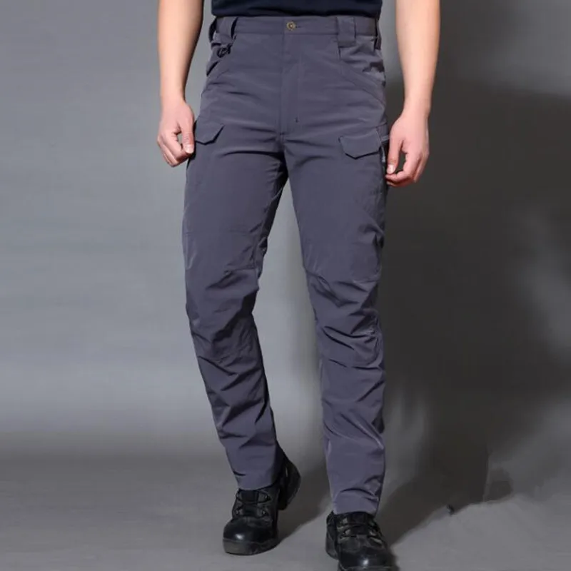 Мужские летние тактические брюки IX9 водонепроницаемые карго быстросохнущие