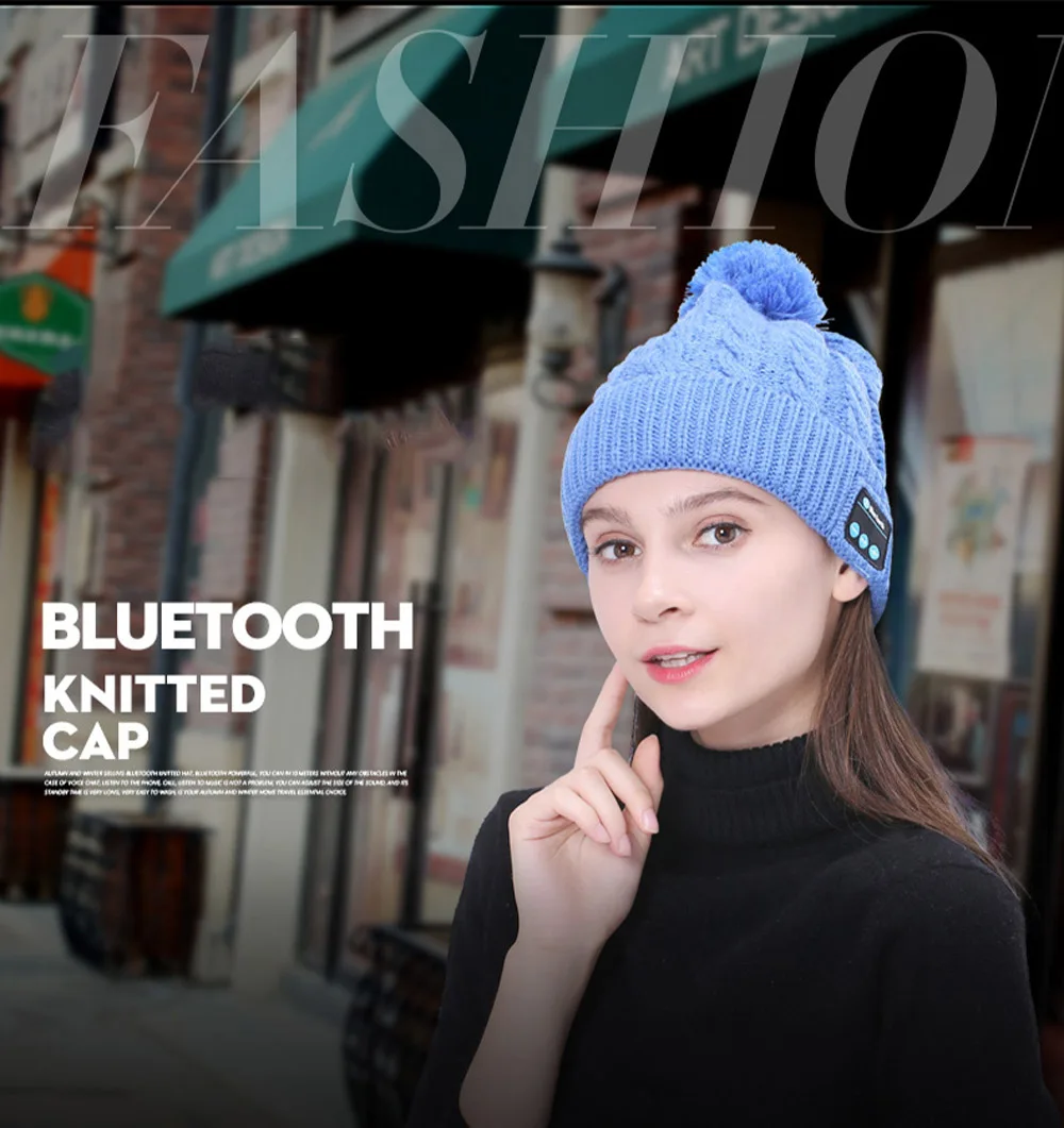 Bluetooth Headset Cap-1