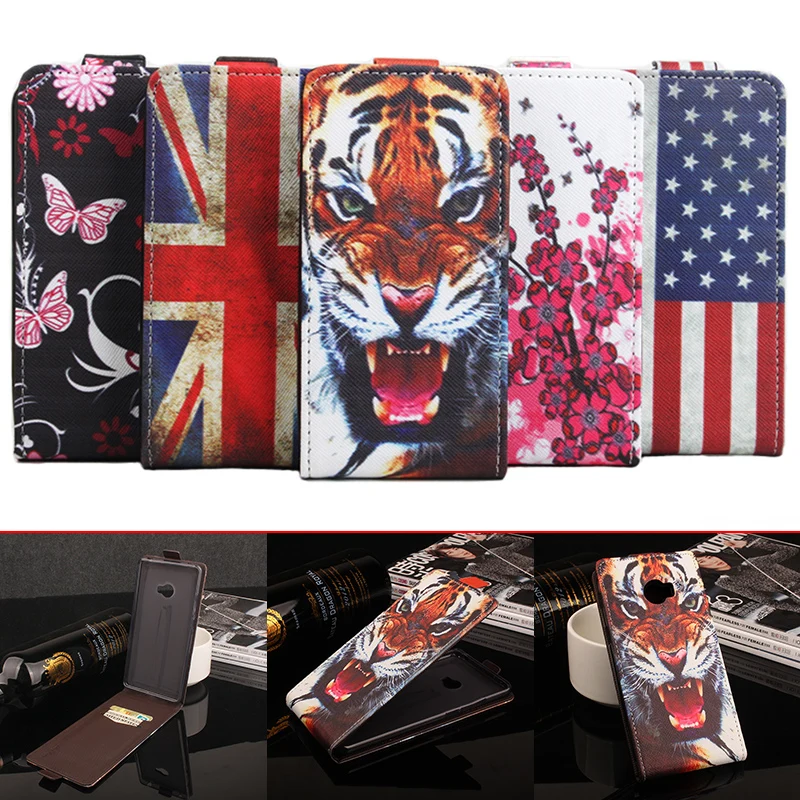 

For Xiaomi Note 2 Phone Case [Up-down Open] Vertical Flip Premium Pattern PU Leather Case Cover Cash/Card Slots