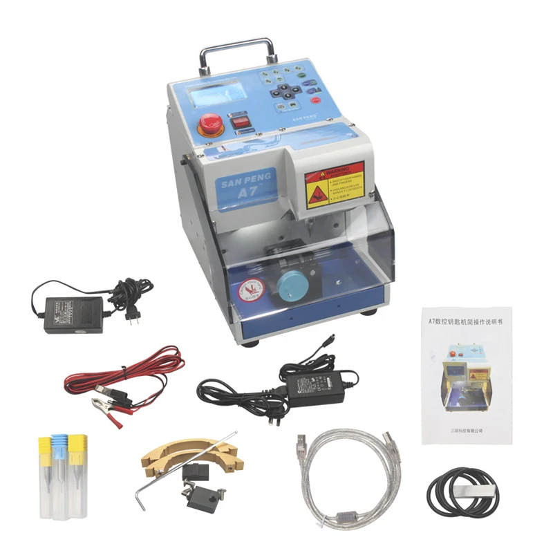 

Laser Key Duplicator Key Cutting Machine Locksmith Key Machine Key-copy Machine MIRACLE-A7