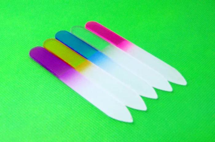 20 шт. стеклянные пилочки для ногтей 3 5 дюйма|glass nail file|nail filenail file buffer |