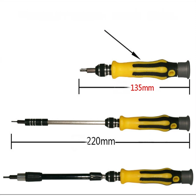 45 in 1 Precision Screwdriver Set For iPhone apple iPad Laptop PC Mobile Phone Repair Tool Kit