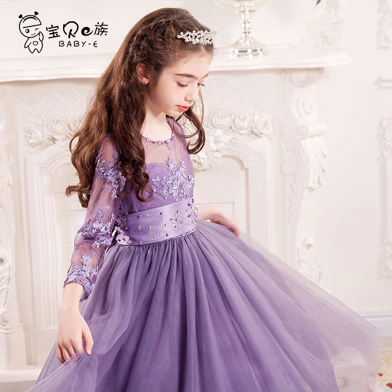 Enfant princesse robe de mariage parti pour 6 7 8 9 10 11 12