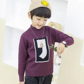 

2020 Children Sweater For Boys Knit Sweater Cardigans Baby Boy Pullovers Knits Long Sleeve Kids Sweaters Coat Autumn Pull Garcon