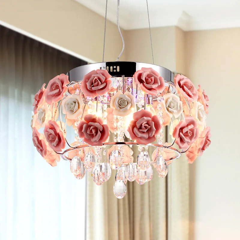 Online Get Cheap Pink Rose Chandelier Alibaba Group