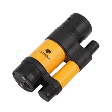 COHIBA 3 факел зажигалки ветрозащитный Карманный металлическая коробка для сигар легче, чем газ-бутан Роскошная Зажигалка для сигаретной сигареты встроенный сигары удар
