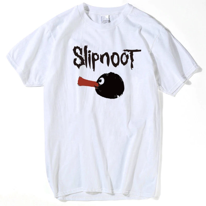 

Slipknot Pingu T Shirts Men Short Sleeve Hip Hop Rock T-Shirt Punk t-shirt Slipknot Pentagrama womens summer tops and blouses