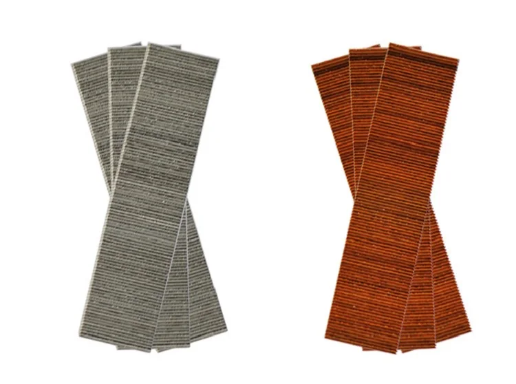 

New 10000pcs 6-30MM Stapler Straight Nail Diameter 0.63mm Copper plating for Model P616 P622 P630 Air Nail Gun