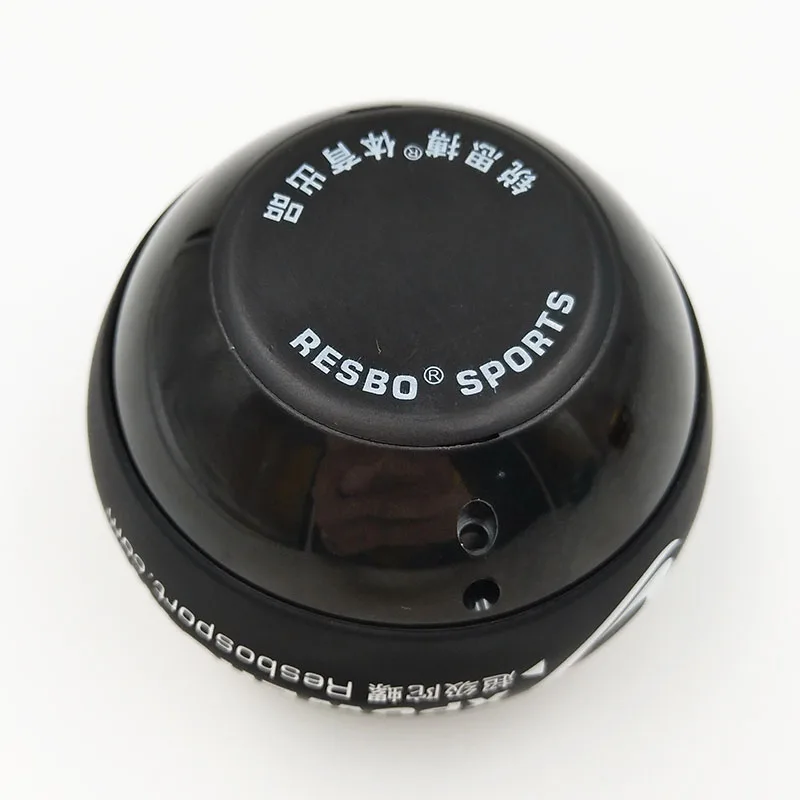 Moylor 30LBS Rotor Simulator Vibration Muscle Relax Hand Resbo Power Gyroscope Ball ABS Black Gyro Wrist Spinner Exerciser A