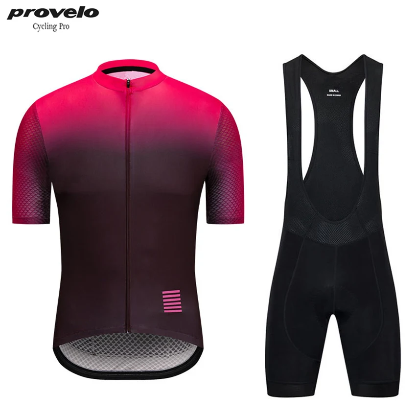 

Provelo Cycling Clothing Cycling Sets Bike Clothing/Breathable Men Bicycle Wear Spring Summer Short Sleeve Cycling Jerseys Sets