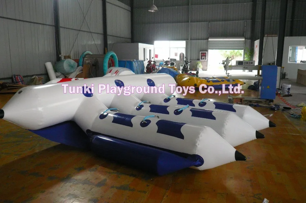 inflatable water games flyfish banana boatin Water Play Equipment from