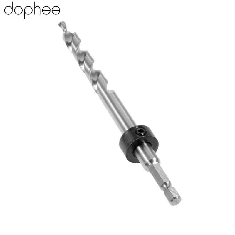 Dophee 9 5 мм твист ступенчатое сверло + глубина стопорный воротник шестигранный