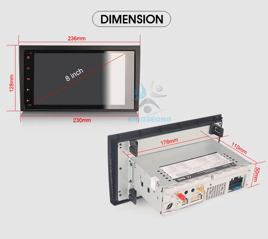 ES8284A-E23-Dimension