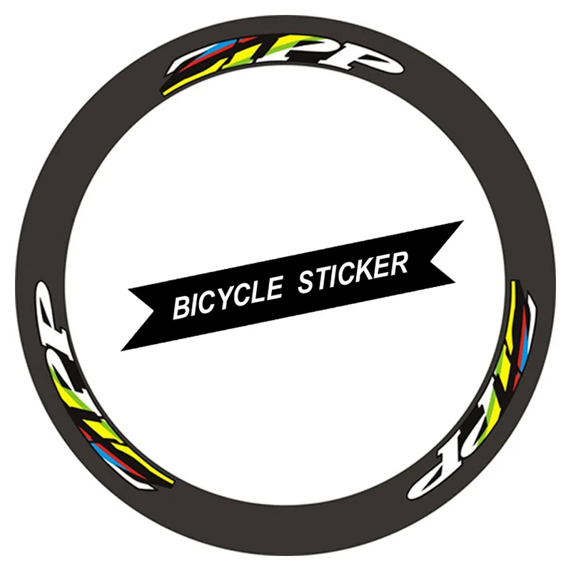 

Ring Method, Rainbow 700C Road bicycle stickers cycle road wheels decal for zip 38/45/50/55/60mm rim