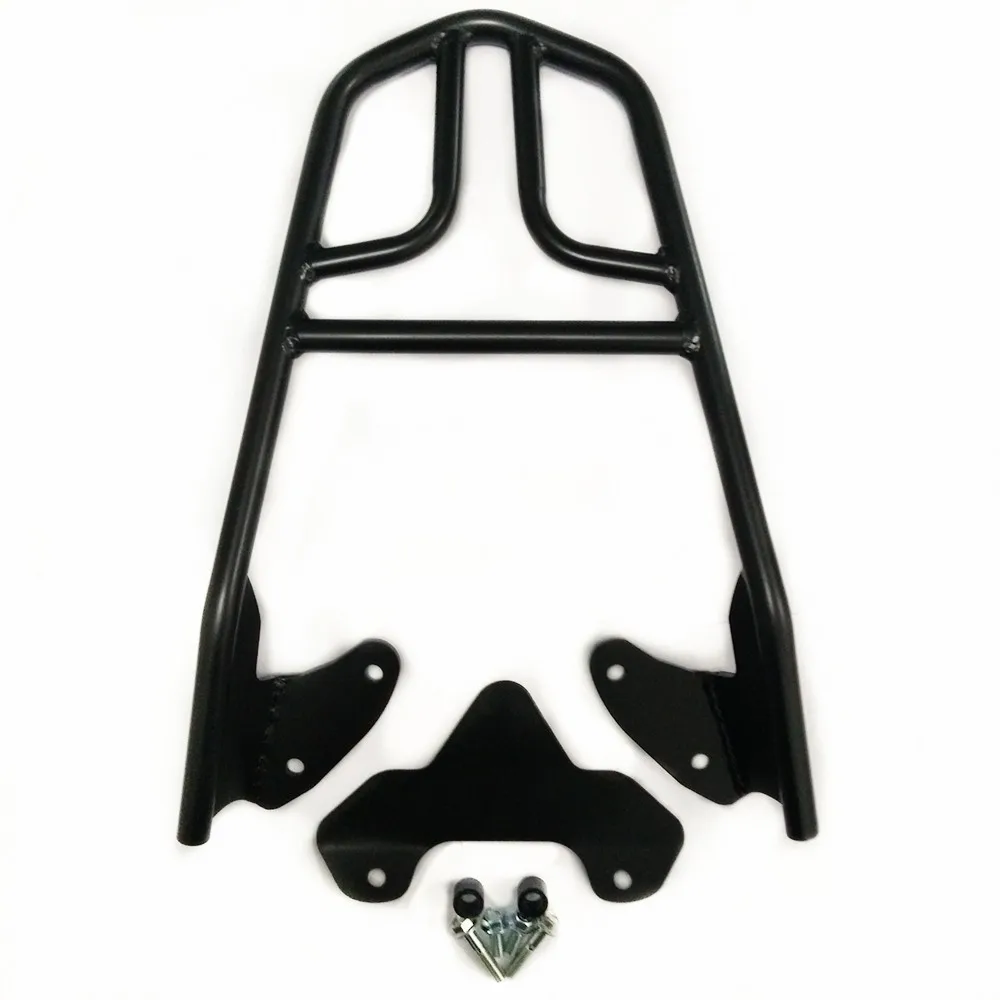 Motorcycle Rear Bracket Black Rear Carrier Tail rack Rear tailbox top
